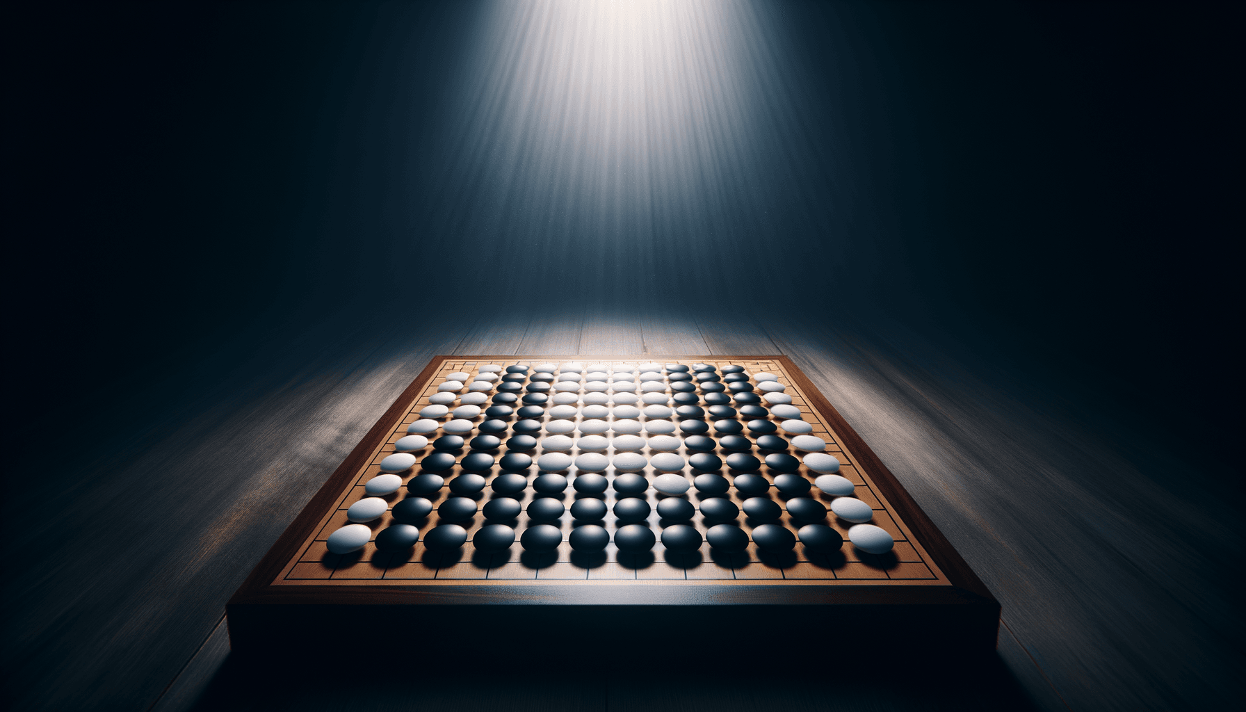 AlphaGo visualization: Defeats Lee Sedol - DeepMind's AlphaGo defeated Go world champion Lee Sedol 4-1, mastering a game with more positions th... Historic AI milestone from 2016